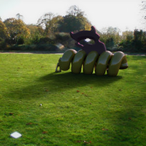 Virtual sculpture Hyde Park