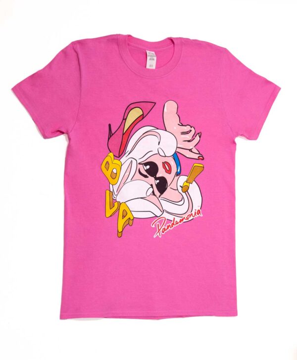Pandemonia Head Pink T-Shirt